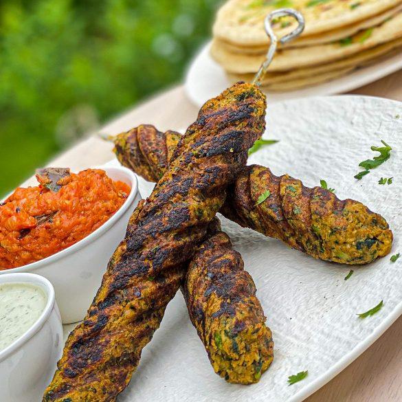 Crispy Paneer Seekh Kebab