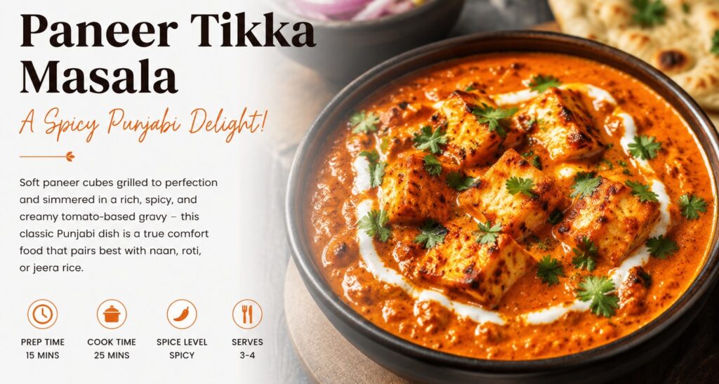 Paneer Tikka Masala