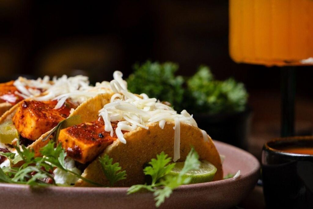 Hot Honey Paneer Taco Cups — The New Gen Z Snack
