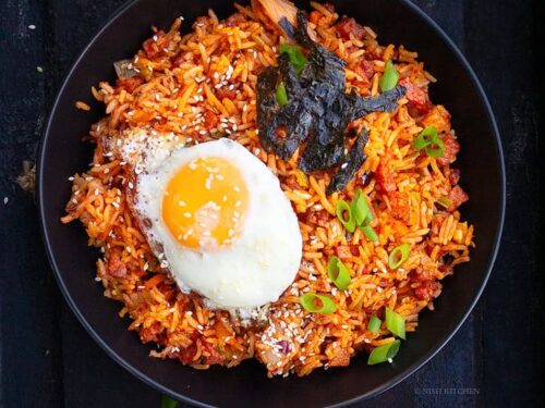 Spicy Korean Kimchi Fried Rice